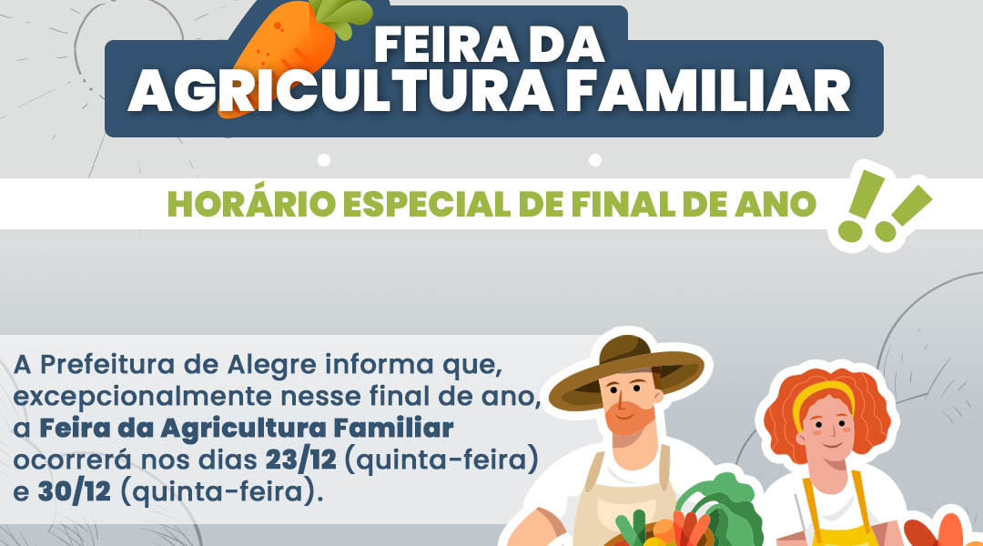 Feira da Agricultura Familiar
