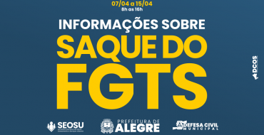 Informativo Saque FGTS