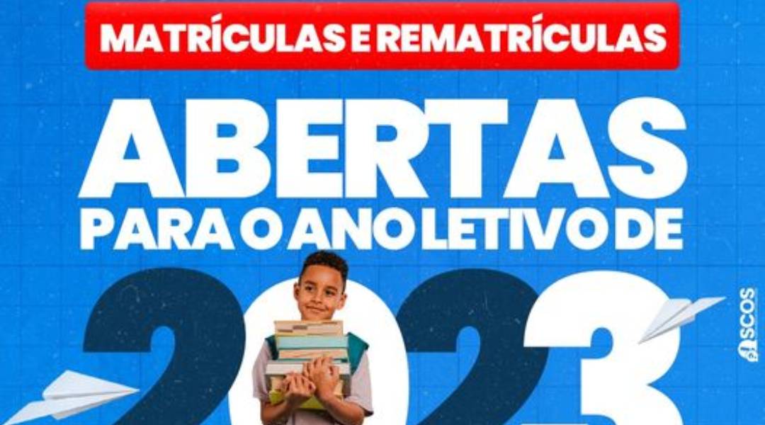 Matrículas E Rematrículas Abertas Para O Ano Letivo De 2023 Prefeitura Municipal De Alegre 3018