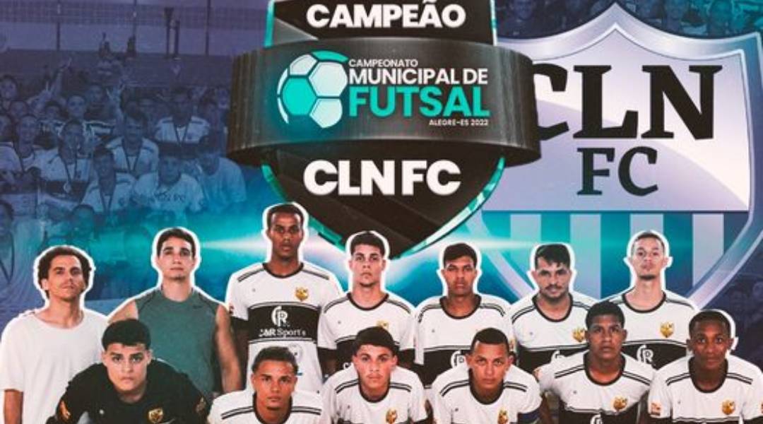 Cln Fc é Campeã do Municipal de Futsal!