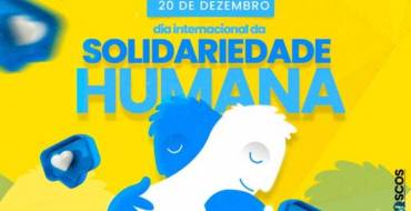 Dia internacional da Solidariedade Humana