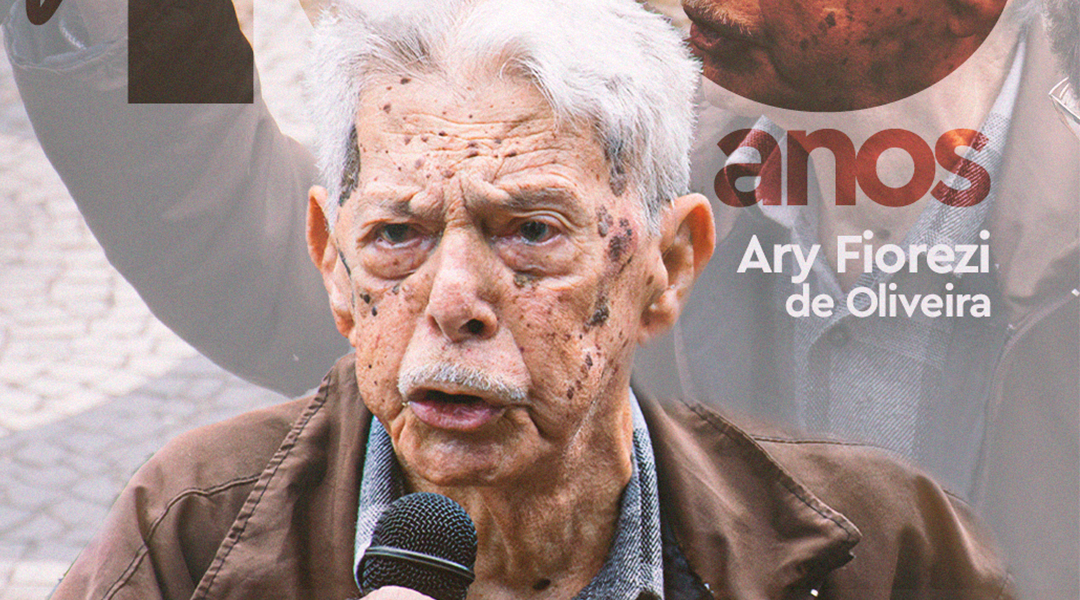Ary Fiorezi de Oliveira, comemorou mais um ano de vida, 105 anos!