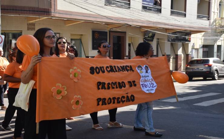 Maio Laranja: Caminhada alerta para mitos do Abuso Sexual